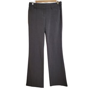 Joe B Benbasset Juniors Gray Flare Pants Size 3 Y2K Bootcut Stretch Office Wear